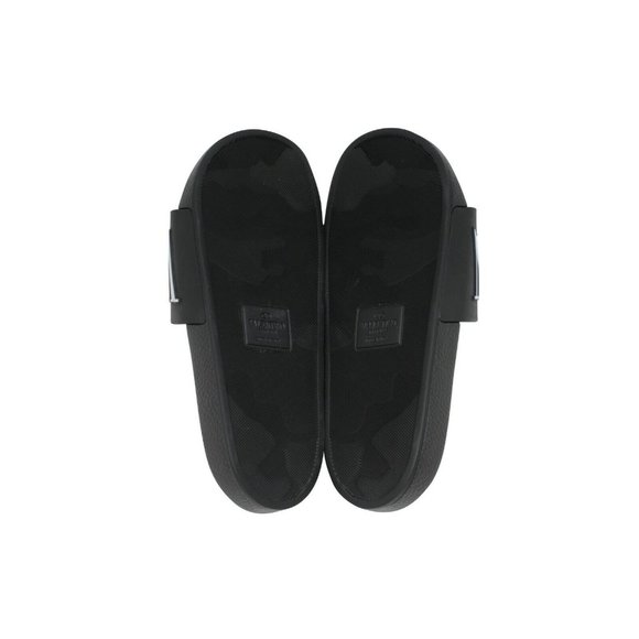 Valentino Garavani Men's Black White VLTN Logo Sandals Slide Flip Flops EU40 US7 - Picture 7 of 10